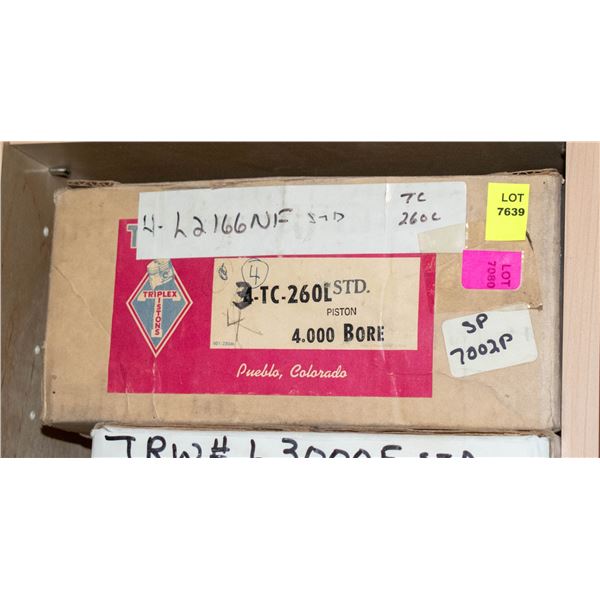 TRIPLEX L2166NF PISTON LOT 4 FORD 428 V8 66–70