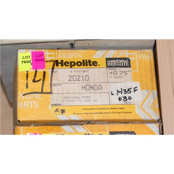 HEPOLITE L1435F PISTON SET 4 HONDA INLINE-4 2.943