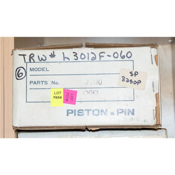 JCC L3012-060 PISTON LOT X6 DODGE 170 / 198 / 225