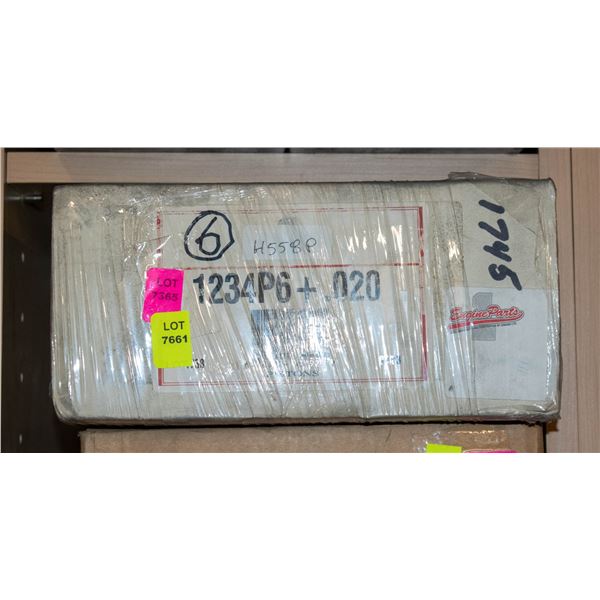 ENGINE PARTS 1 H558-020 PISTON LOT X6 BUICK 231CU