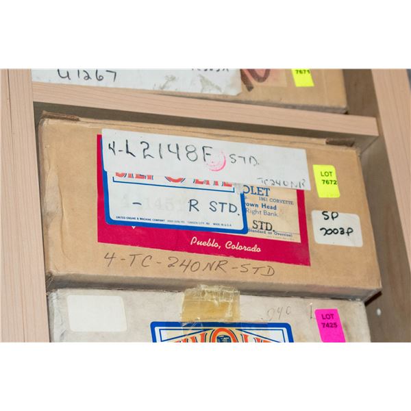 SILVOLITE L2148F PISTON LOT 4 FORD 390 V8 61–70