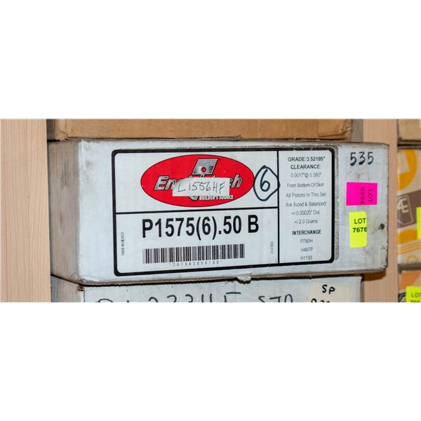 ENGITECH L1557HF PISTON SET 6 FORD 183 V6 1986–92