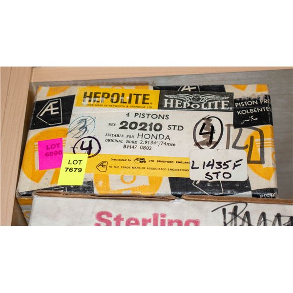 HEPOLITE L1435F PISTON SET 4 HONDA INLINE-4 2.913
