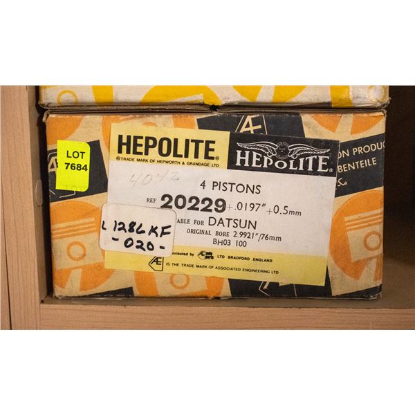 HEPOLITE 20228 STD DATSUN PISTONS 2.9921" BORE