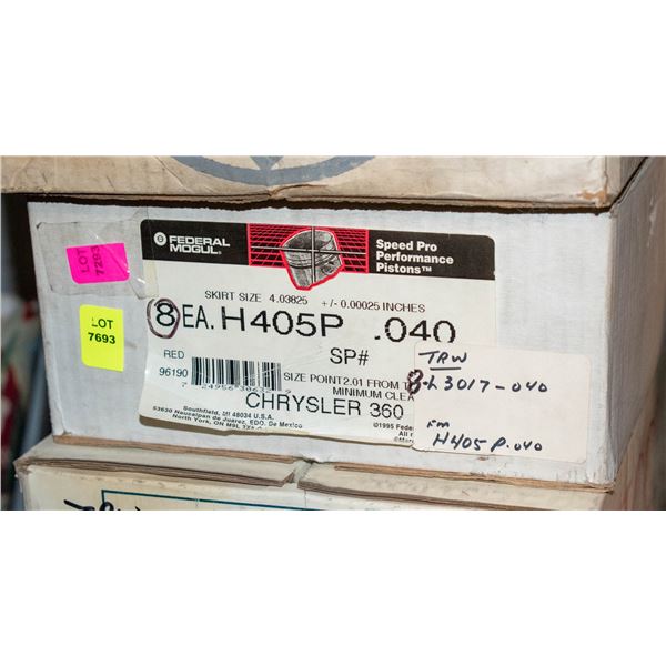 SPEED PRO L3017-020 PISTON LOT X8 CHRYSLER 360CU