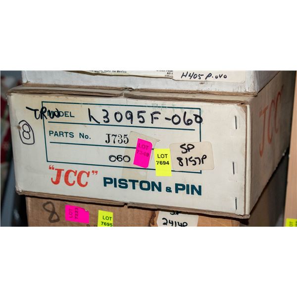 JCC L3095-060 PISTON LOT X8 FORD 240/289/302CU