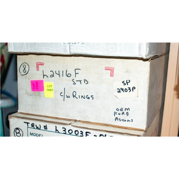 TRW L2416-STD PISTON LOT X8 FORD 351CU