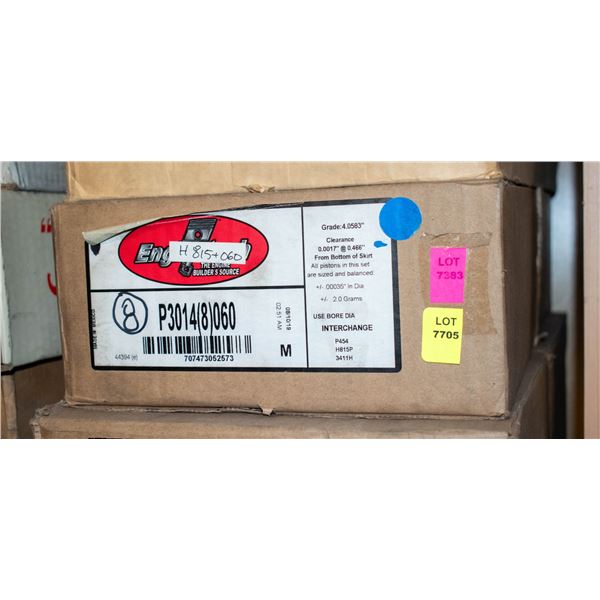 ENGINETECH H815P-060 PISTON LOT X8 CHEVROLET 350CU
