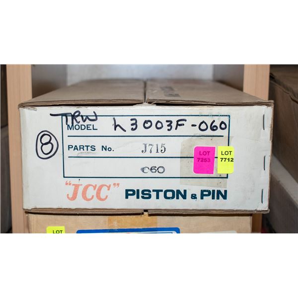 JCC L3003-060 PISTON LOT X8 FORD 240CU