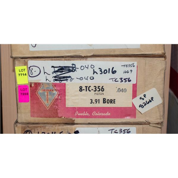 TRIPLEX L3016-040 PISTON LOT X8 CHRYSLER 318CU