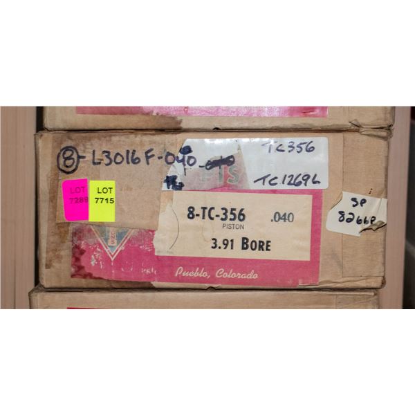 TRIPLEX L3016-040 PISTON LOT X8 CHRYSLER 318CU