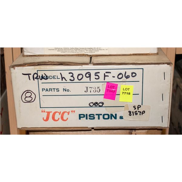 JCC L3095-060 PISTON LOT X8 FORD 240/289/302CU