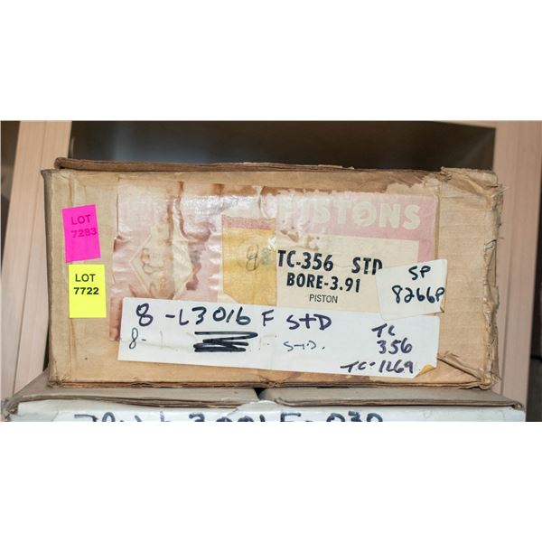 TRIPLEX L3016-STD PISTON LOT X8 CHRYSLER 318CU