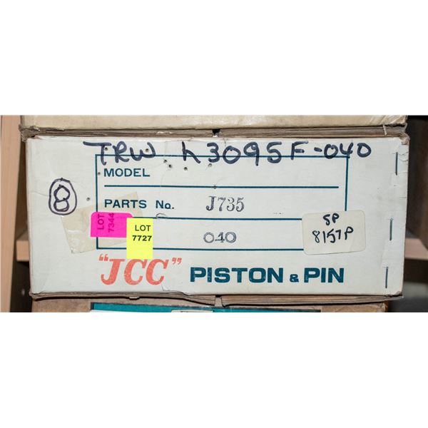 JCC L3095-040 PISTON LOT X8 FORD 240/289/302CU