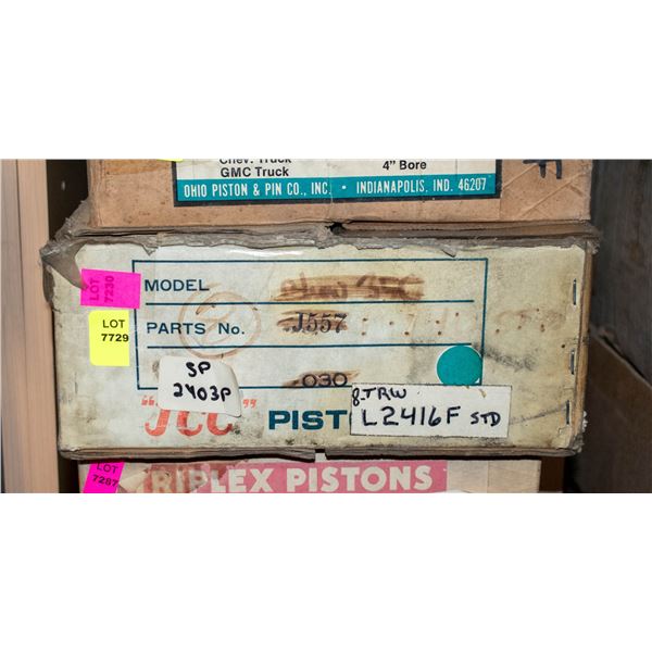 JCC L2416-STD PISTON LOT X8 FORD 351CU