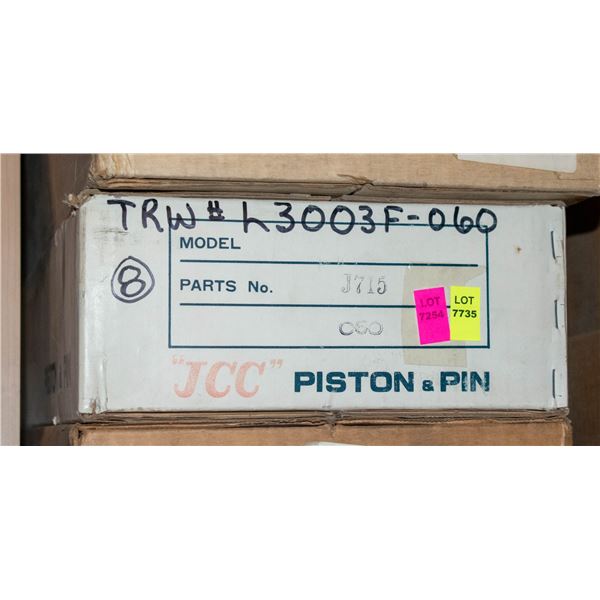 JCC L3003-060 PISTON LOT X8 FORD 240CU