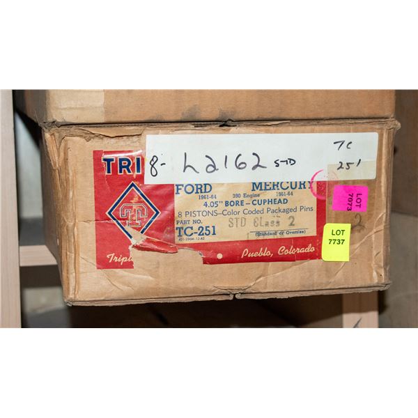 TRIPLEX L2162 PISTON LOT 8 LINCOLN 430 V8 58–65