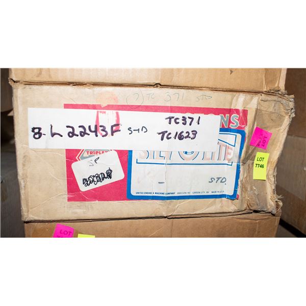 SILVOLITE L2243 PISTON LOT 8 RAMBLER 232 I6 STD