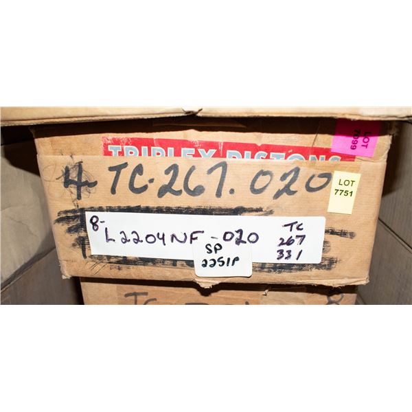 TRIPLEX L2204NF PISTON LOT 8 CHRYSLER 440 V8 66–78