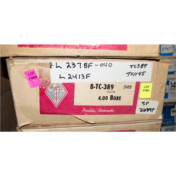 TRIPLEX L2378-040 PISTON LOT X8 FORD 351CU