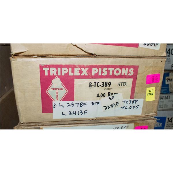 TRIPLEX L2378-STD PISTON LOT X8 FORD 351CU
