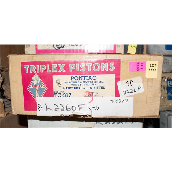 TRIPLEX L2260 PISTON LOT 8 PONTIAC 400 V8 STD