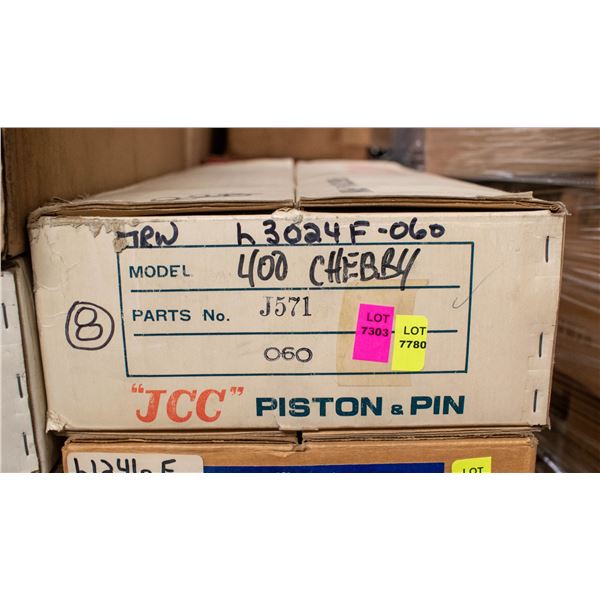 JCC L3024-060 PISTON LOT X8 CHEVROLET 400CU