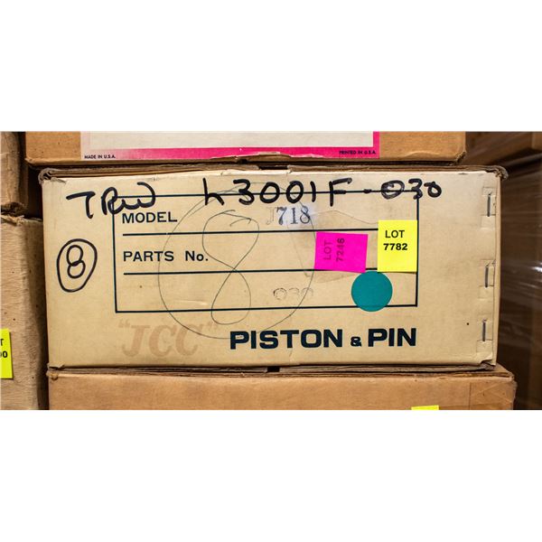 JCC L3001-030 PISTON LOT X8 FORD 460CU