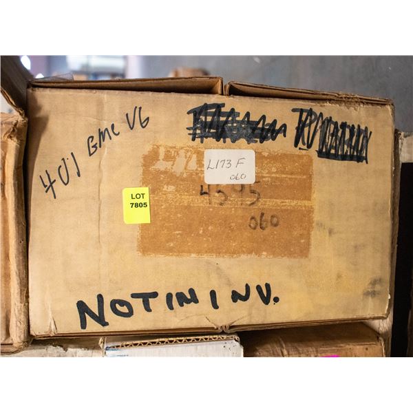 ZOLNER 4595-6 PISTONS (6) GMC 401 V6 1960-68