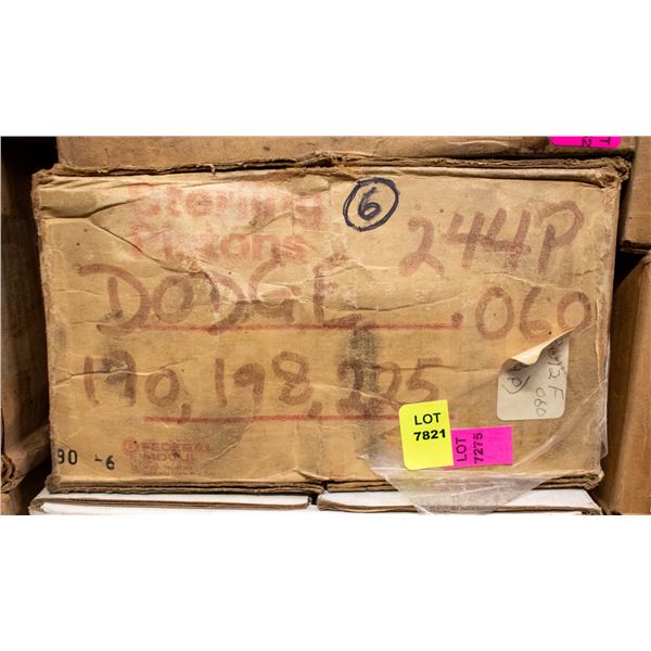 JCC L3012-060 PISTON LOT X6 DODGE 170 / 198 / 225