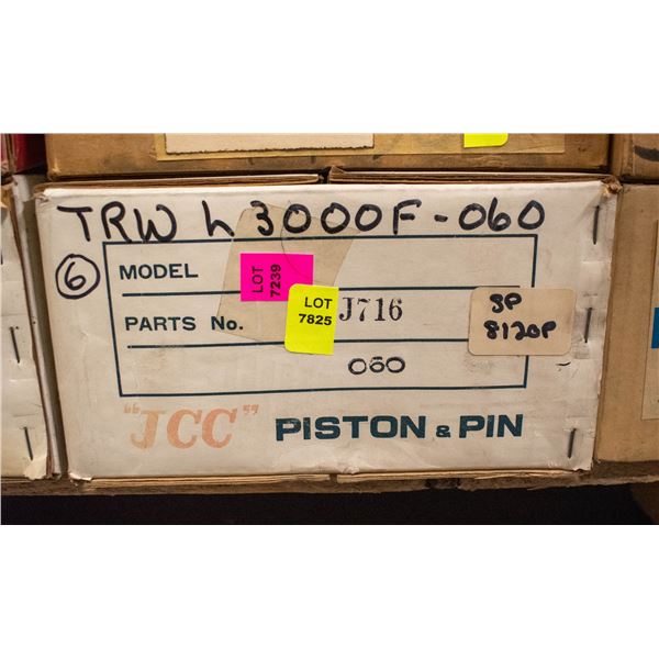 JCC L3000-060 PISTON LOT X6 FORD 200 / 250CU