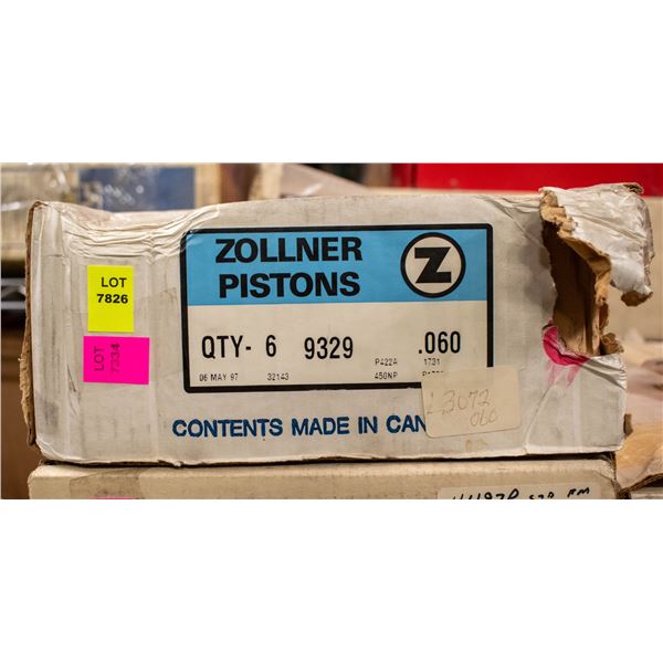 ZOLLNER L3072-060 PISTON LOT X6 BUICK 231CU
