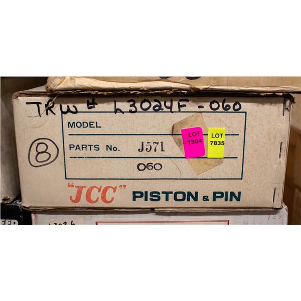 JCC L3024-060 PISTON LOT X8 CHEVROLET 400CU