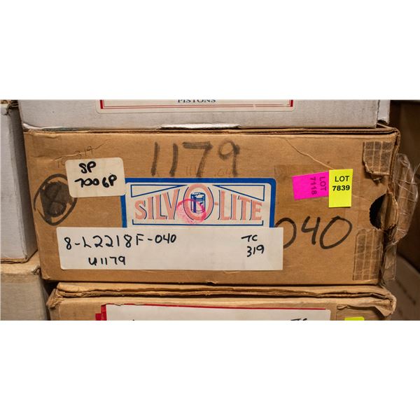 SILVOLITE L2218 PISTON LOT 8 FORD 289 V8 64–68