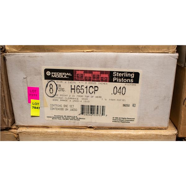 STERLING H651CP-040 PISTON LOT X8 INTERNATIONAL
