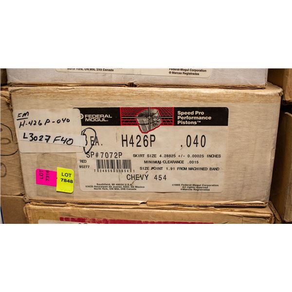SPEED PRO L3027-040 PISTON LOT X8 CHEVROLET 454CU
