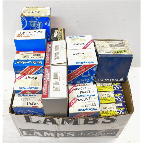 FLAT OF ASSORTED CHASSIS, SUSPENSION & STEERING