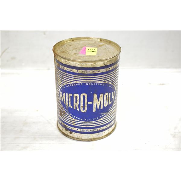 VINTAGE SEALED CAN OF MICRO0MOLY ENGINE COATING