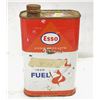 Image 1 : VINTAGE EMPTY CAN OF ESSO NAPHTHA FUEL.