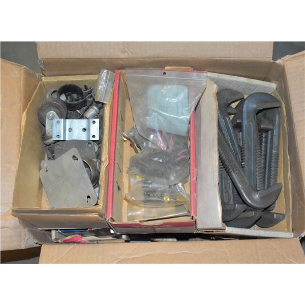 BOX OF ASSORTED HARDWARE