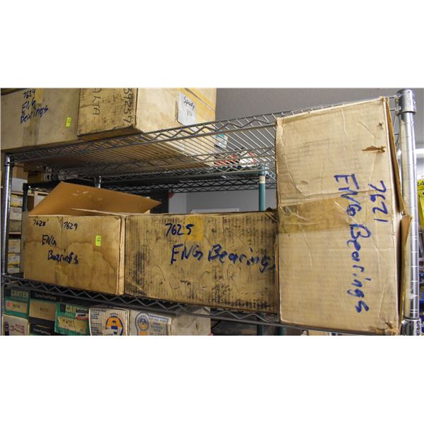 4 BOXES OF ASSORTED ENGINE BEARINGS