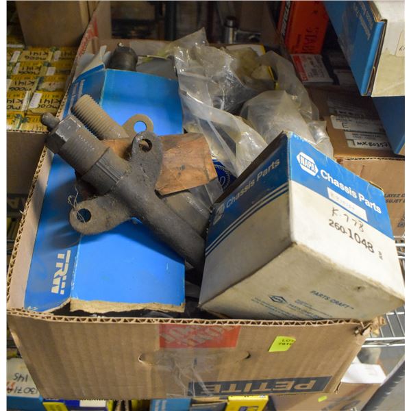 FLAT OF ASSORTED CHASSIS, SUSPENSION & STEERING