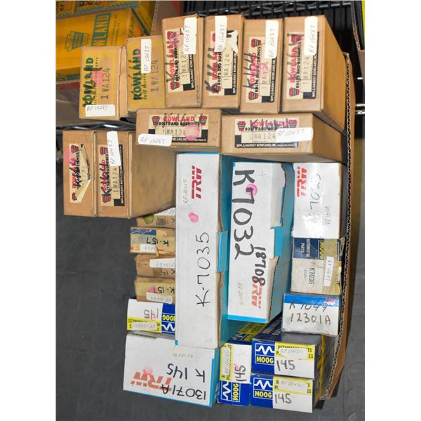 FLAT OF ASSORTED CHASSIS, SUSPENSION & STEERING