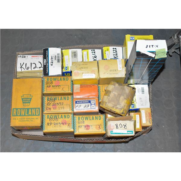 FLAT OF ASSORTED CHASSIS, SUSPENSION & STEERING