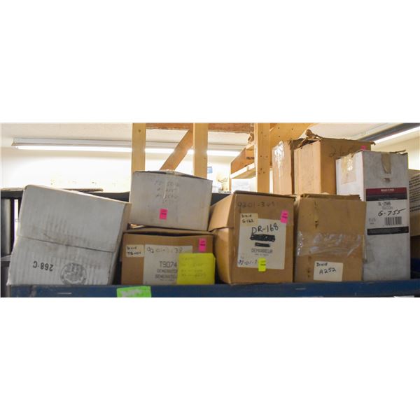 SHELF LOT OF ASSORTED ALTERNATORS, GENERATORS &