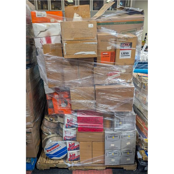 PALLET OF ASSORTED AIR, OIL & FUEL FILTERS
