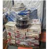 Image 1 : PALLET OF ASSORTED CABLES, BRAKE ROTORS, & CLUTCH