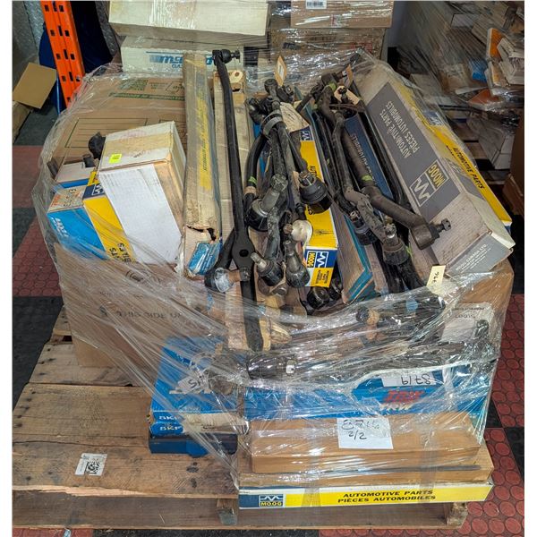 PALLET OF MOSTLY CHASSIS & SUSPENSION PARTS