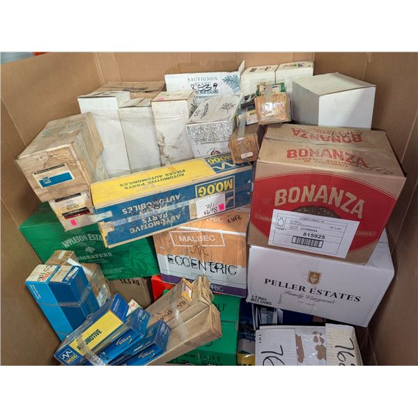 PALLET OF ASSORTED CAR PARTS INCL: CHASSIS PARTS,