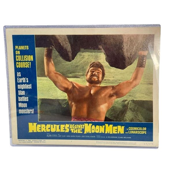 Hercules Against the Moon Men (1964) - Lobby Card
